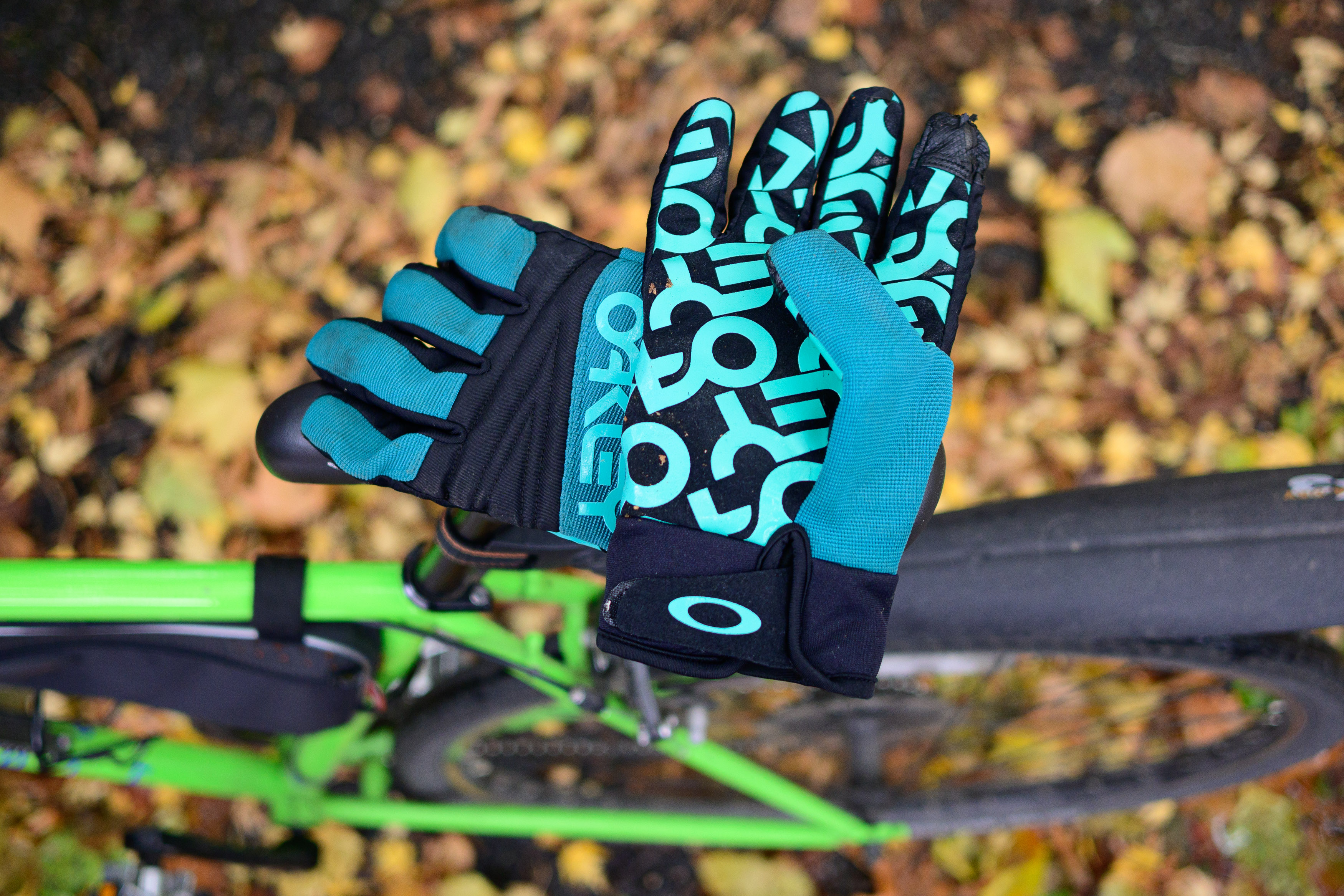 Oakley gloves.