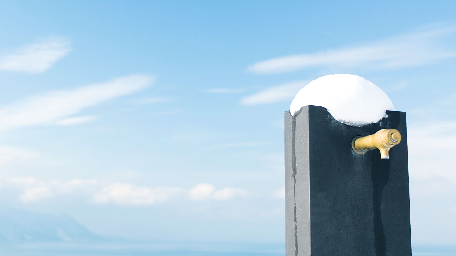 Should I cover my outside faucet? What to do when there's a freeze