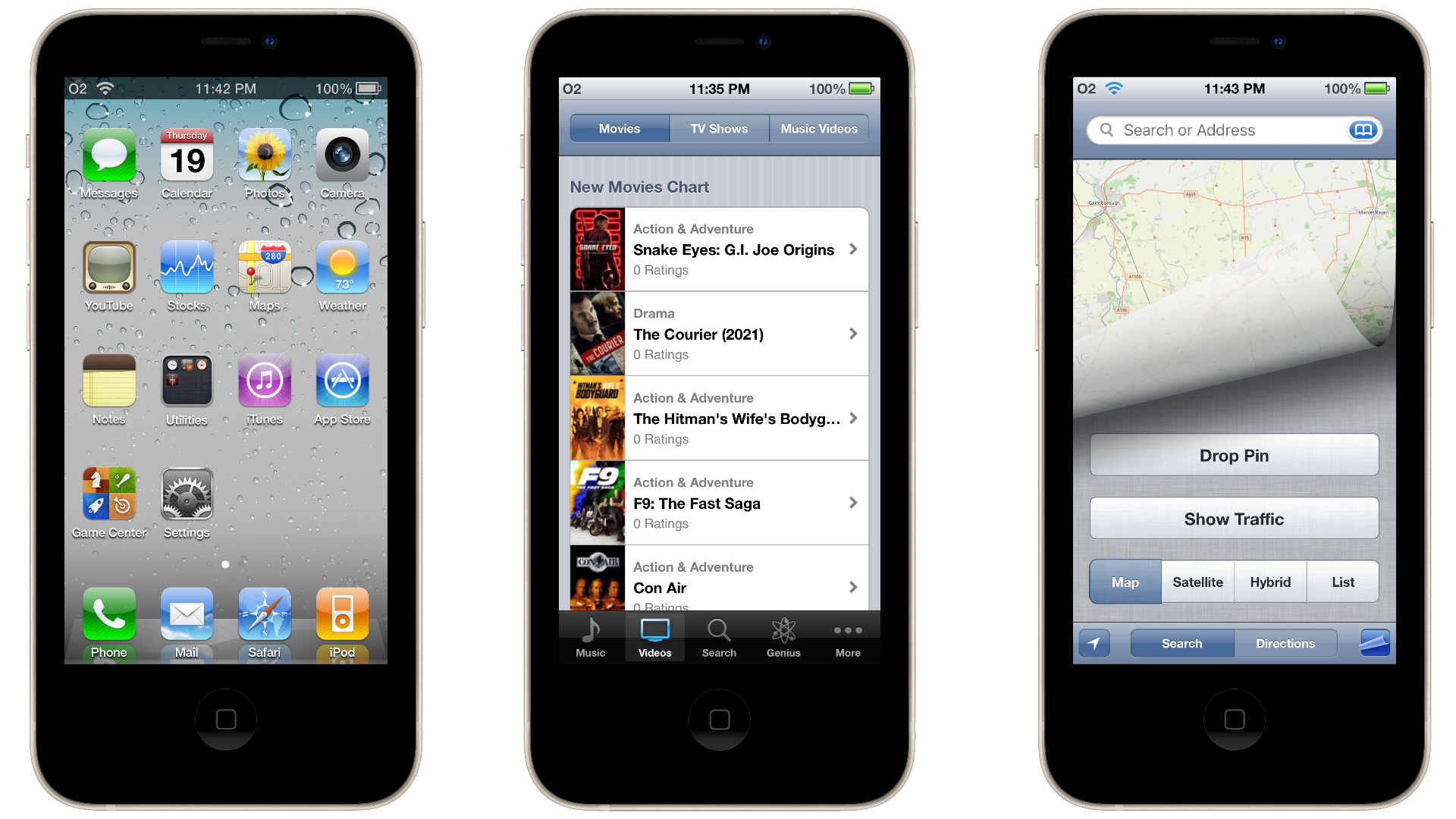 OldOS running within an iPhone 12