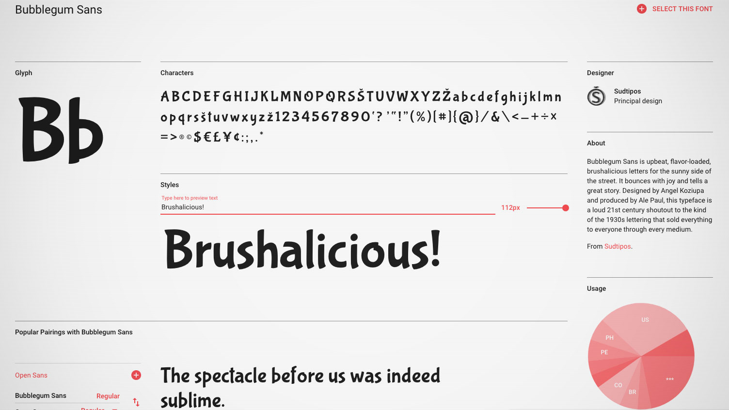 google font free