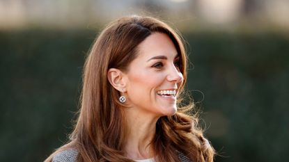 Kate Middleton, Catherine Duchess of Cambridge, attends Shout's Crisis Volunteer celebration event at Troubadour White City Theatre on November 12, 2019