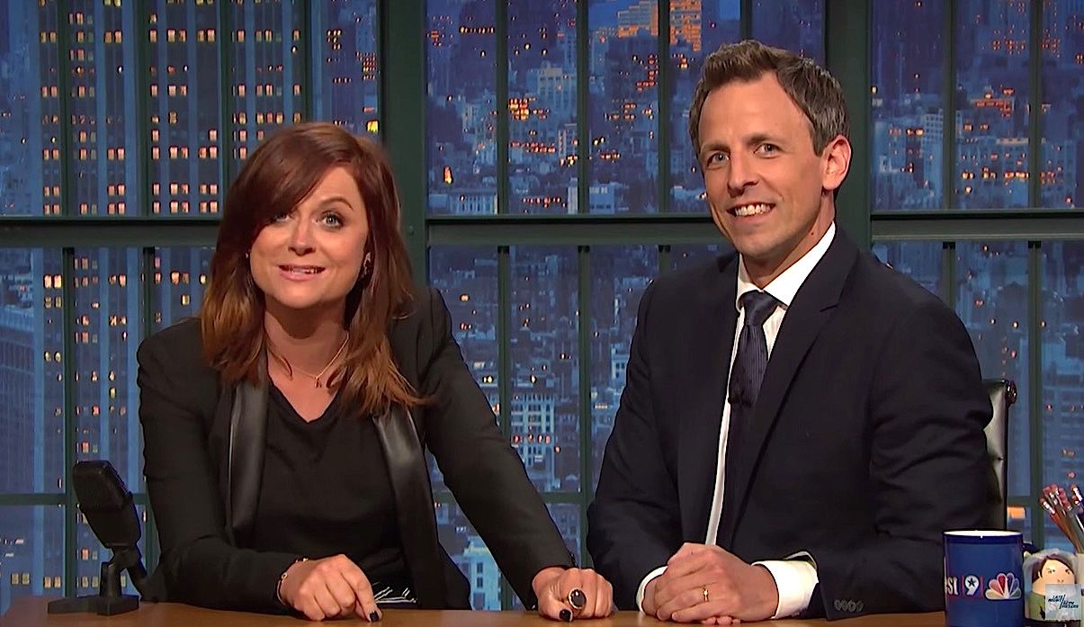 Seth Meyers and Amy Poehler reunite for &amp;quot;Really!?!&amp;quot;