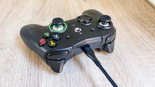 Nacon RIG Revolution X gamepad with cable showing