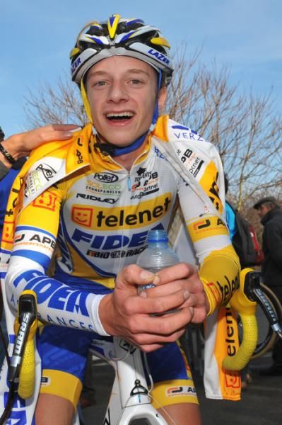 Quinten Hermans (VZW Young Telenet Fidea) was very pleased with fourth