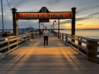 Monty in Harbour town, Hilton Head