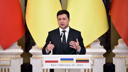 Ukrainian President Volodymyr Zelensky.