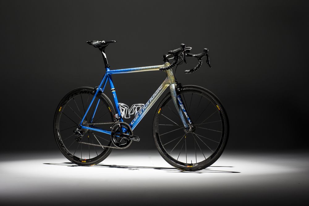 Ted King's custom retirement Cannondale