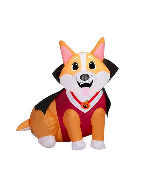 Haunted Living 3-ft Lighted Dog Halloween Inflatable