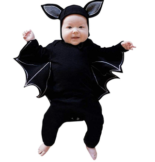 Bat baby Halloween costume