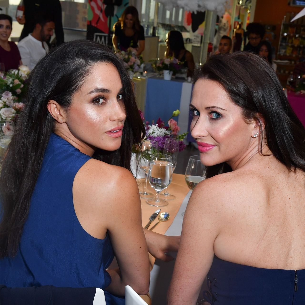 Meghan Markle and Jessica Mulroney attend an Instagram dinner in Toronto in 2016