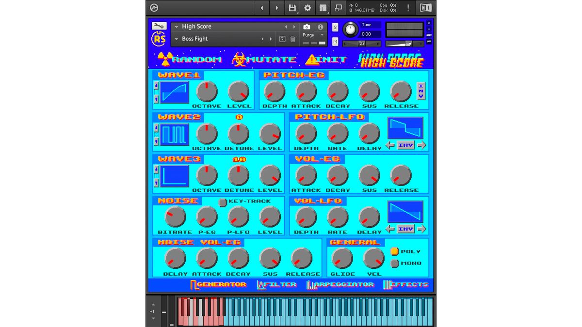 High Score is a nostalgic ‘80s chiptune soft synth designed by a former ...