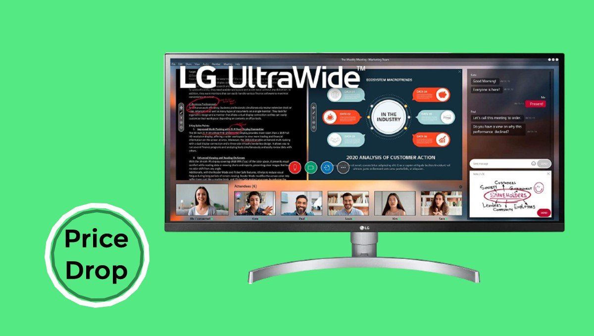 LG 34 Inch Monitor Bf