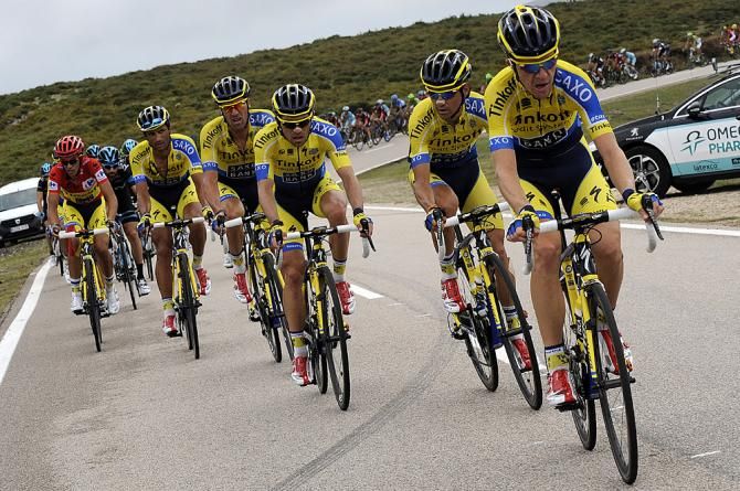 Tinkoff-Saxo fended off any threats on stage 19
