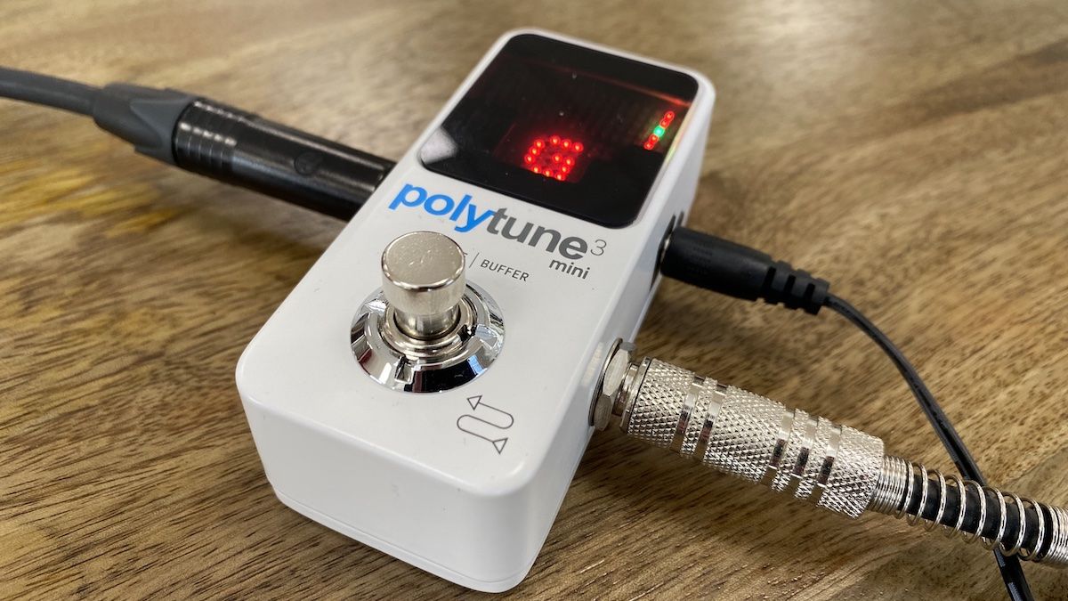 Tc electronic polytune 3 store polyphonic tuner pedal