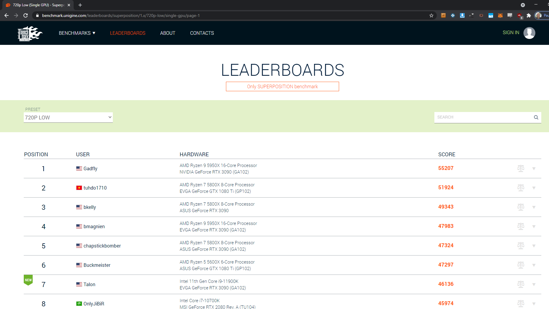 How to benchmark your graphics card - leaderboards