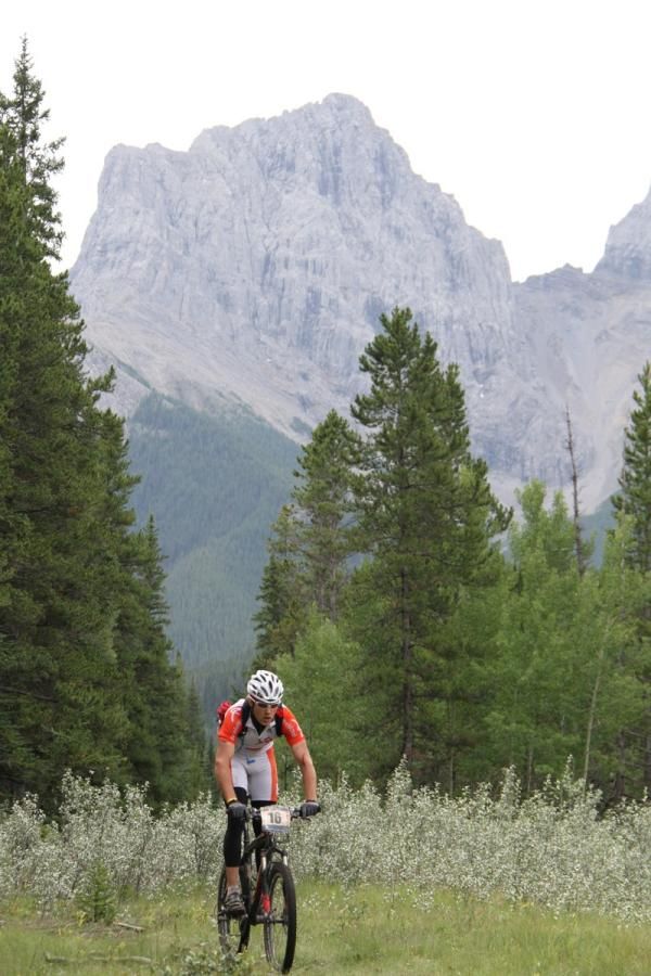 The mountains provided a beautiful backdrop for the final stage of the 2010 TransRockies