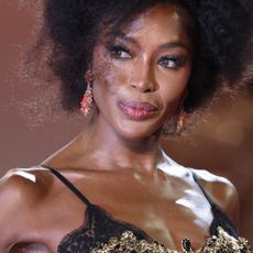 a close up of Naomi Campbell at the 2025 Cannes Film Festival
