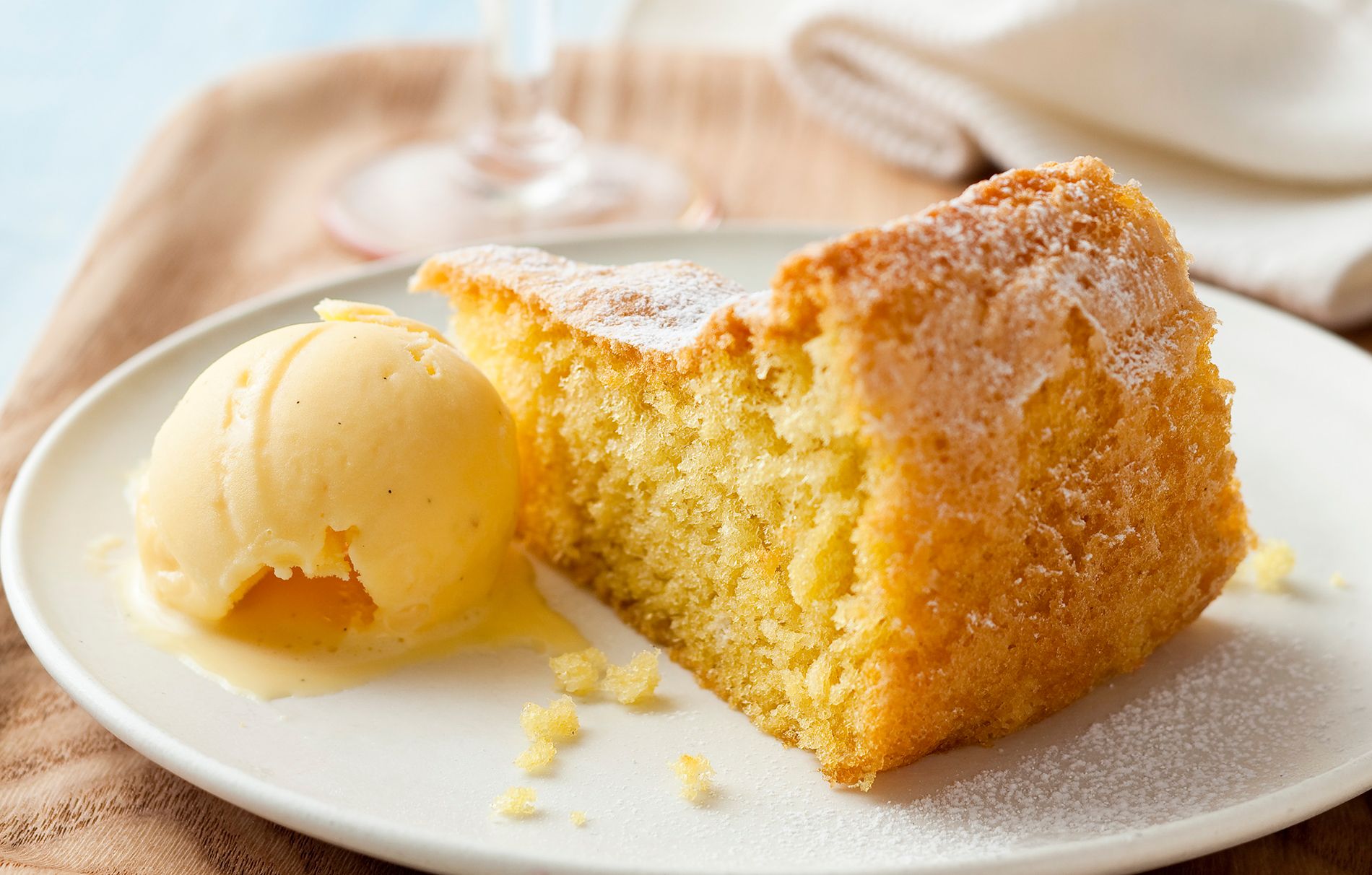 Olive oil sponge cake recipe