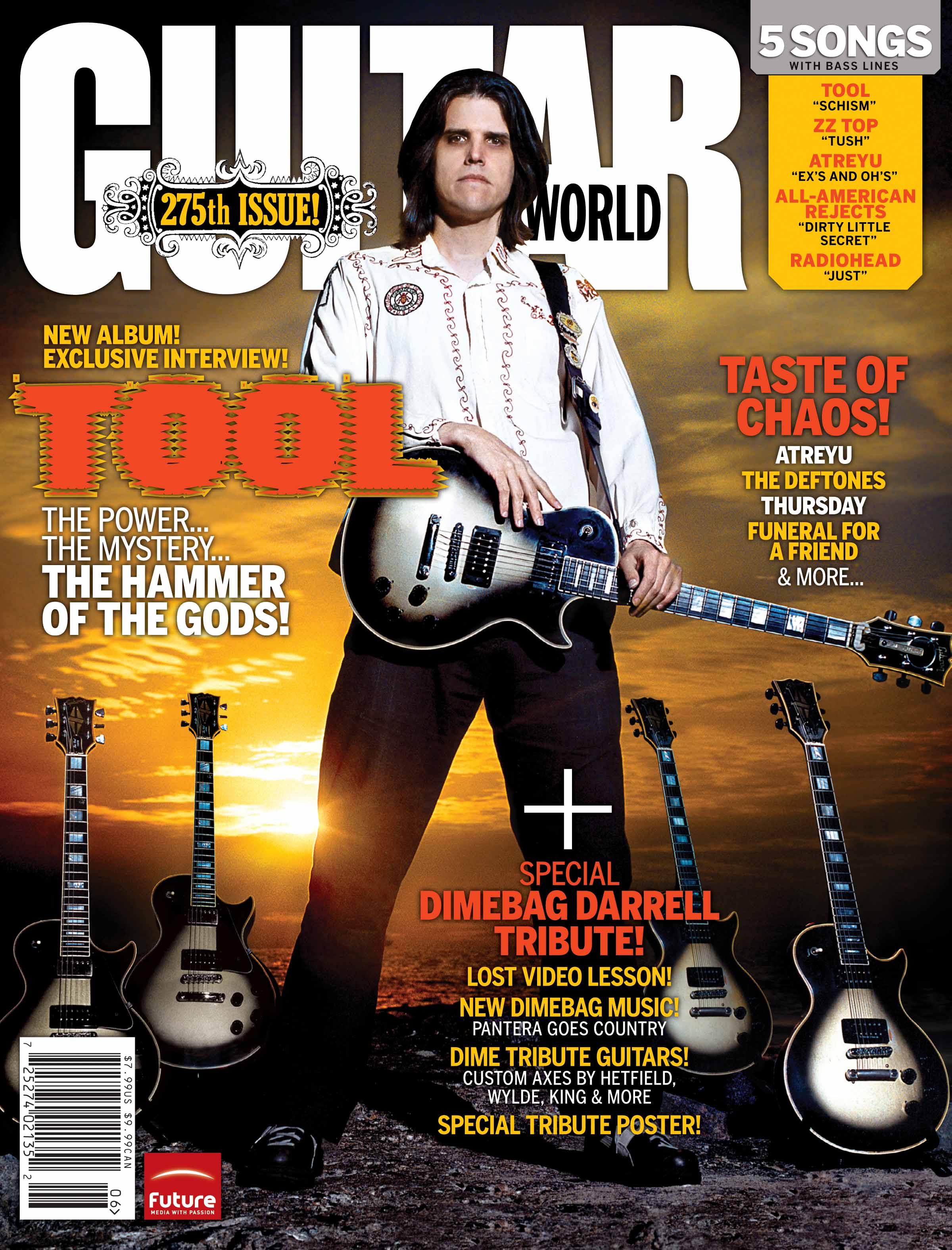 Guitar World Magazine Covers Gallery Every Issue From 2001 To 2007 