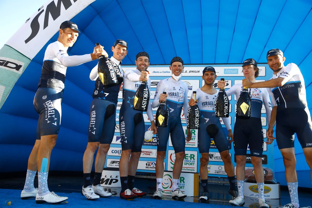 Settimana Internazionale Coppi e Bartali 2021 36th Edition TTT Gatteo Gatteo 10 km 23032021 Israel StartUp Nation photo Roberto BettiniBettiniPhoto2021