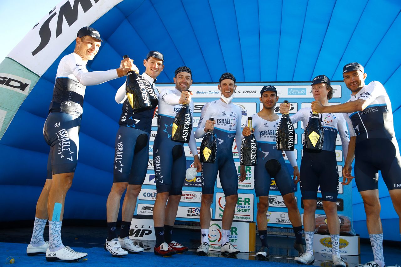 Settimana Internazionale Coppi e Bartali 2021 36th Edition TTT Gatteo Gatteo 10 km 23032021 Israel StartUp Nation photo Roberto BettiniBettiniPhoto2021