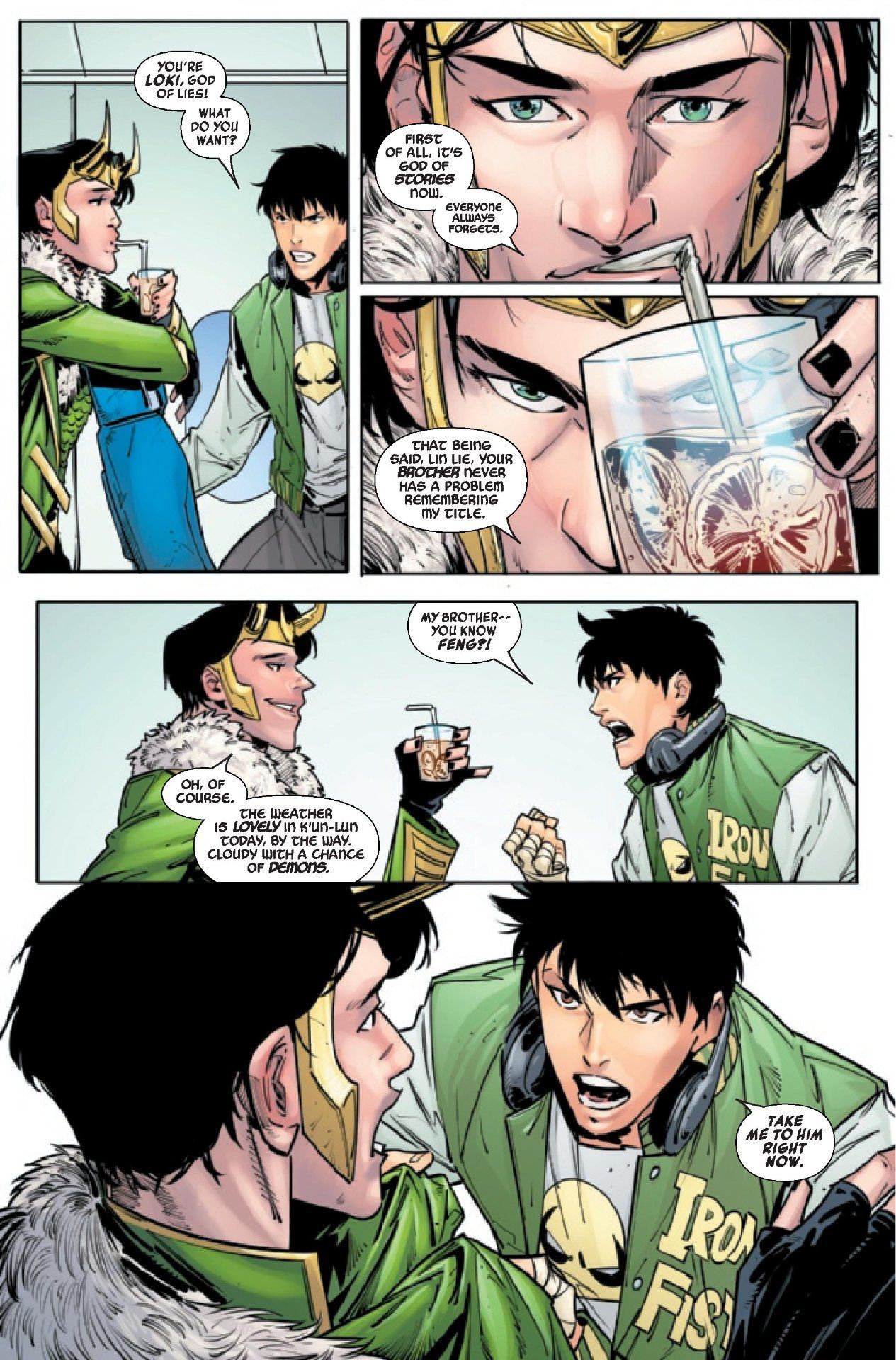 AXE: Iron Fist #1