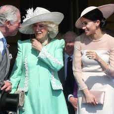 Prince Charles, Camilla Parker Bowles, and Meghan Markle