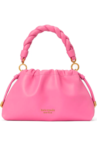 Barbiecore Hot Pink Trend 2023 | Kate Spade New York Meringue Leather Crossbody Bag
