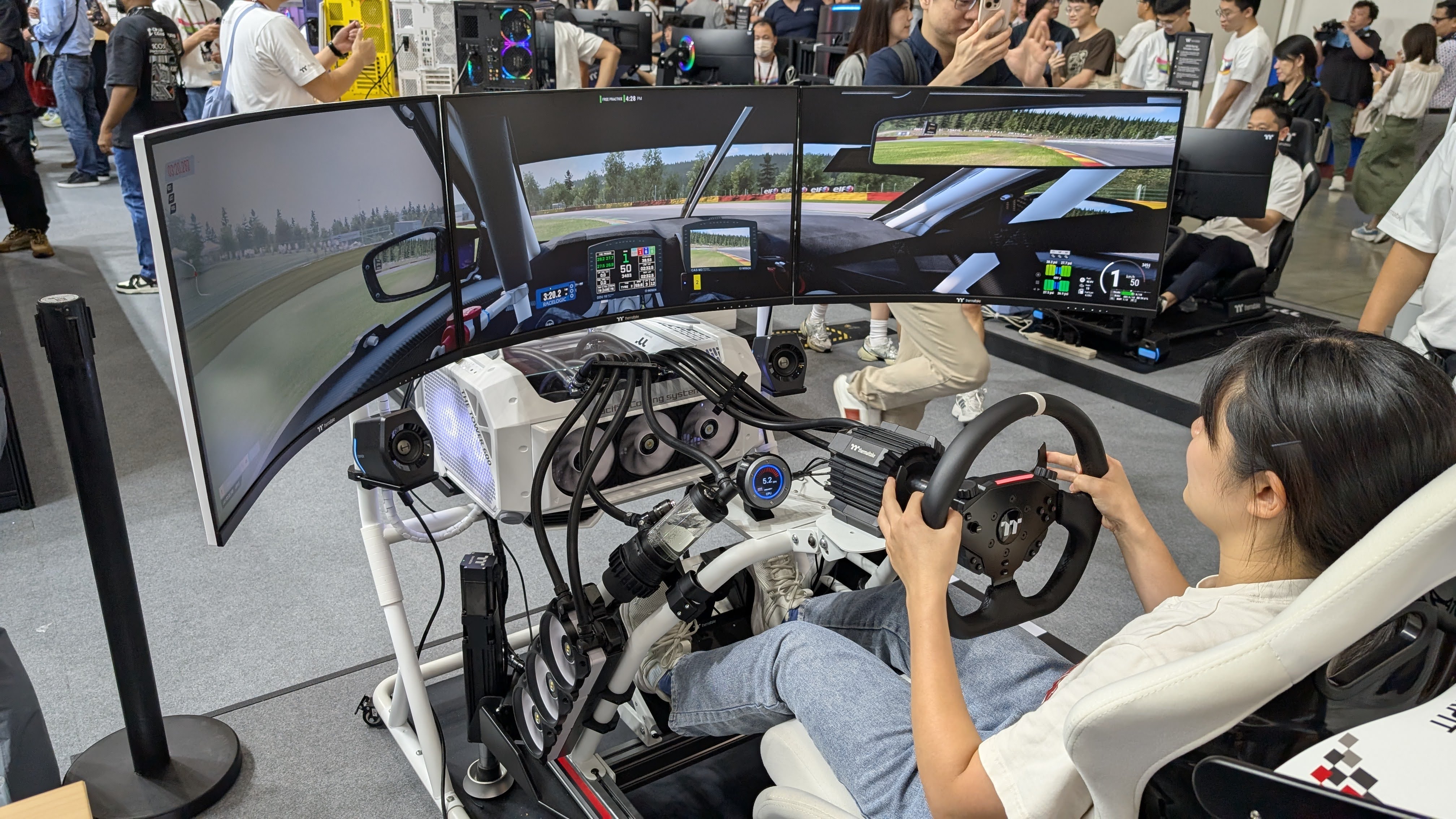 Thermaltake is getting into sim racing bigtime
