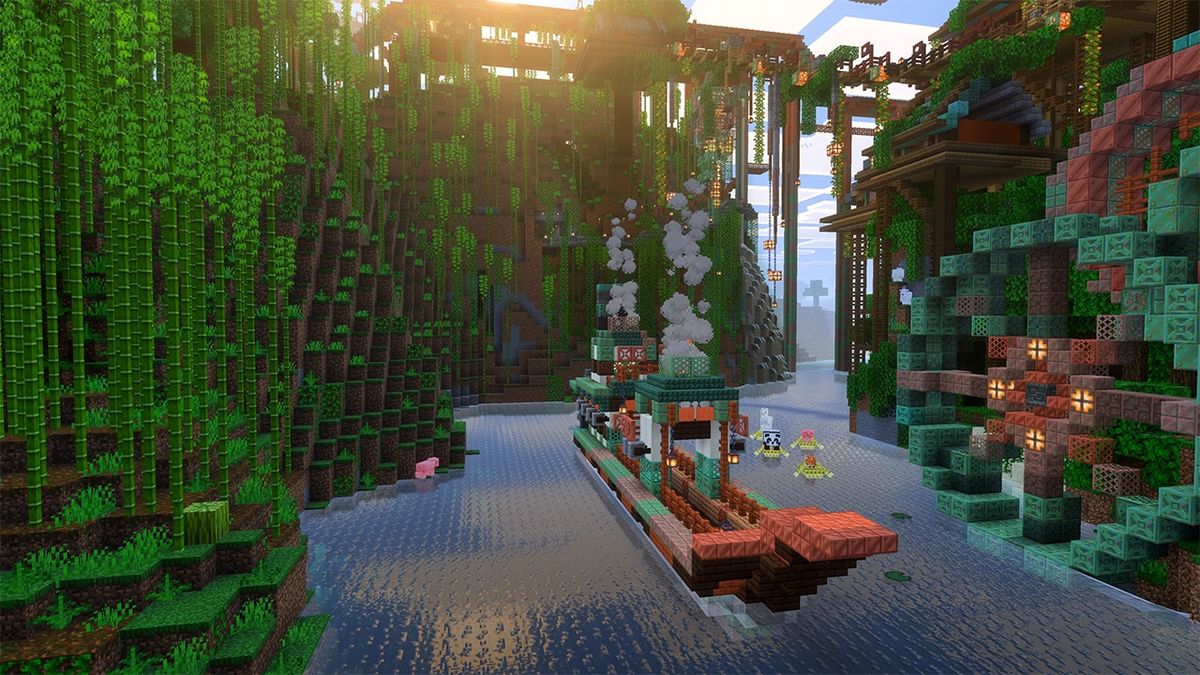 Minecraft Vibrant Visuals