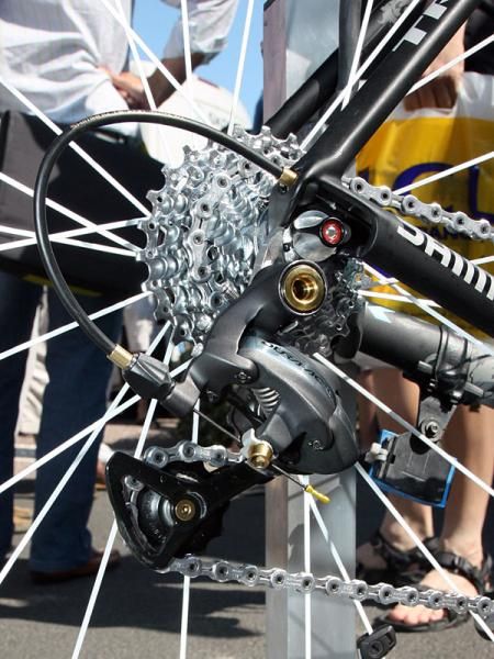 Fabian Cancellara's (Leopard-Trek) Trek Madone 6.9 SSL