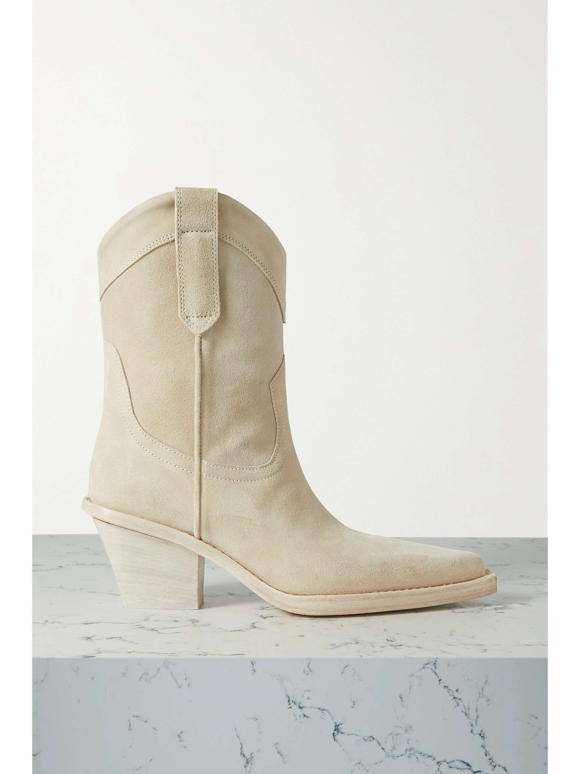 Dakota Suede Cowboy Boots