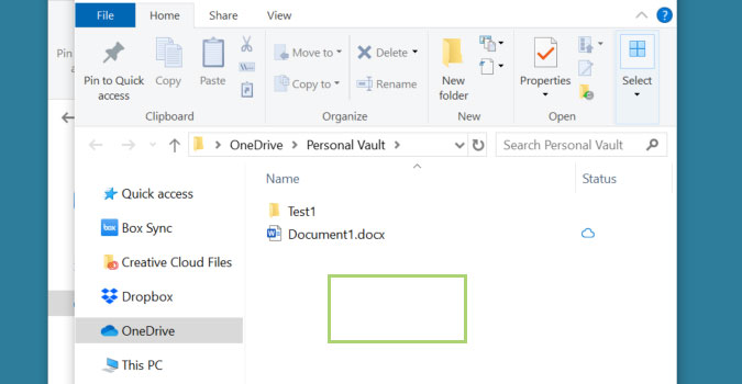 How To Securely Store Files In Onedrive’s “personal Vault” 