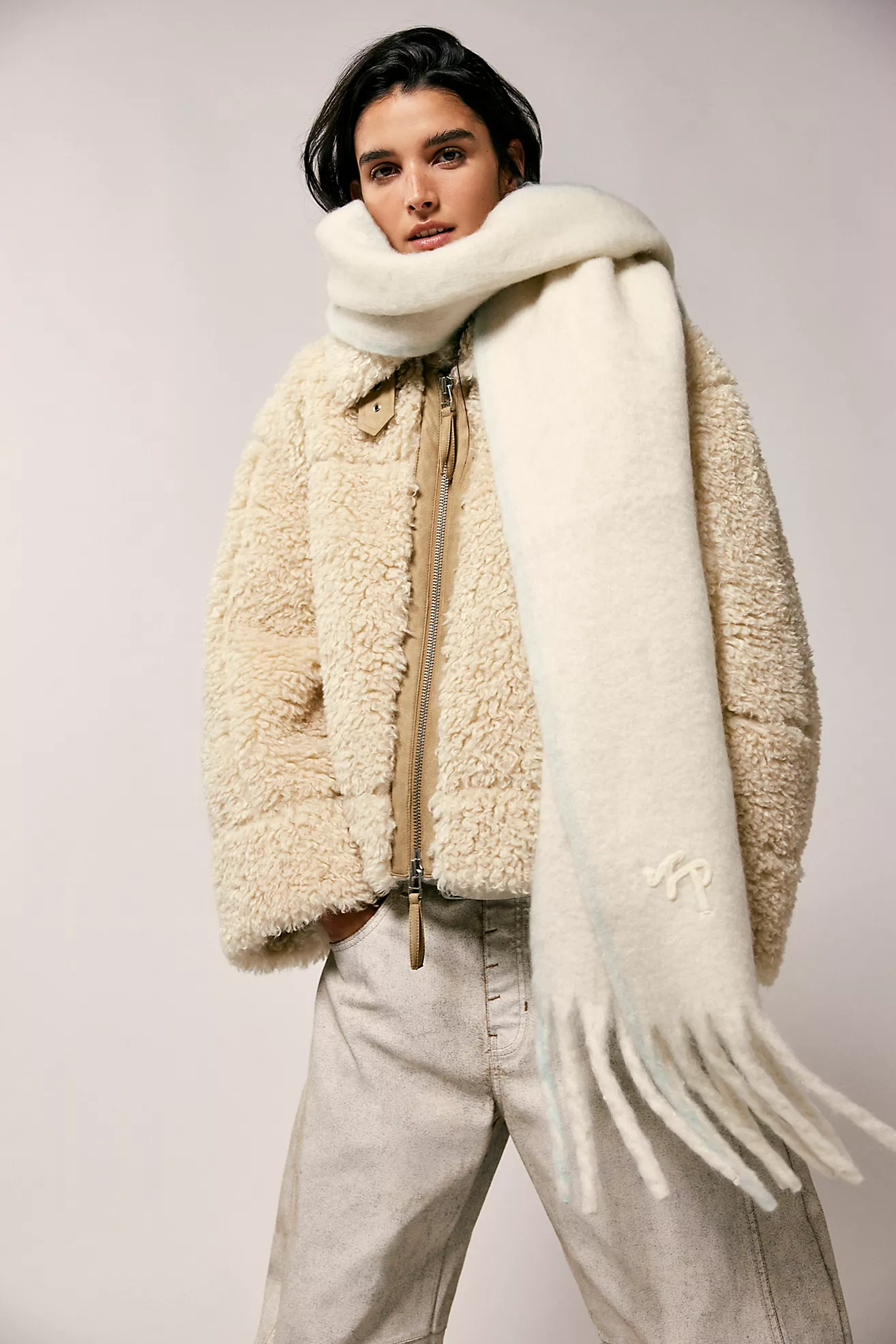 Jolie Oversized Teddy Jacket