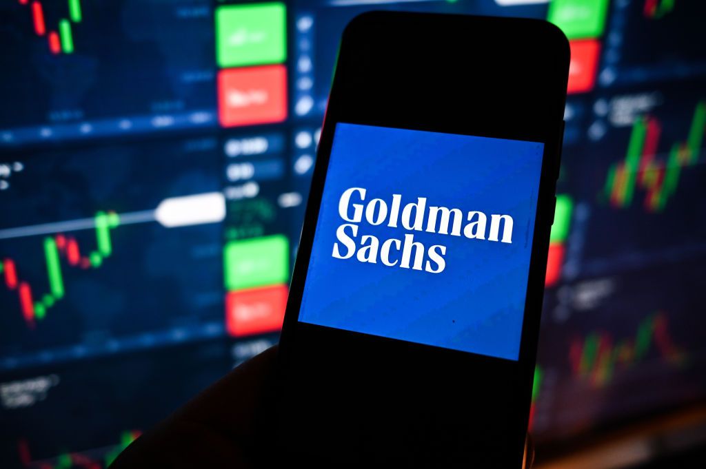 Goldman Sachs logo.