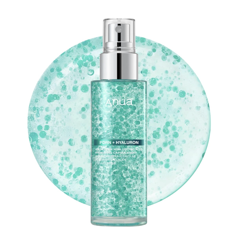 Anua Pdrn Collagen Glow Facial Serum Spray, Hydrating Face Mist, Hyaluronic Acid, Dewy Glass Finish, All Skin Types, Instant Plumping Hydration, Firming Care, Korean Skincare, 3.38 Fl Oz