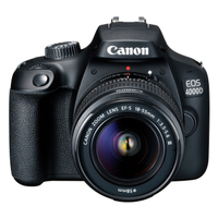 Canon EOS 4000D + EF-S 18-55mm lens: £239.99 (was £369.99)
(UK deal)