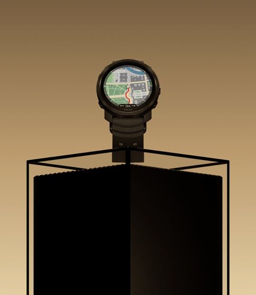 The Polar Vantage M3 offers a full-color map experience.