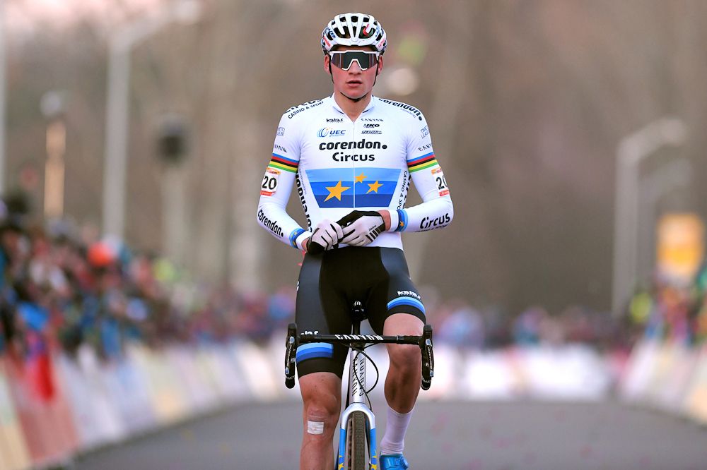Mathieu Van Der Poel wins round 4 of the UCI Cyclo-cross World Cup in Tabor