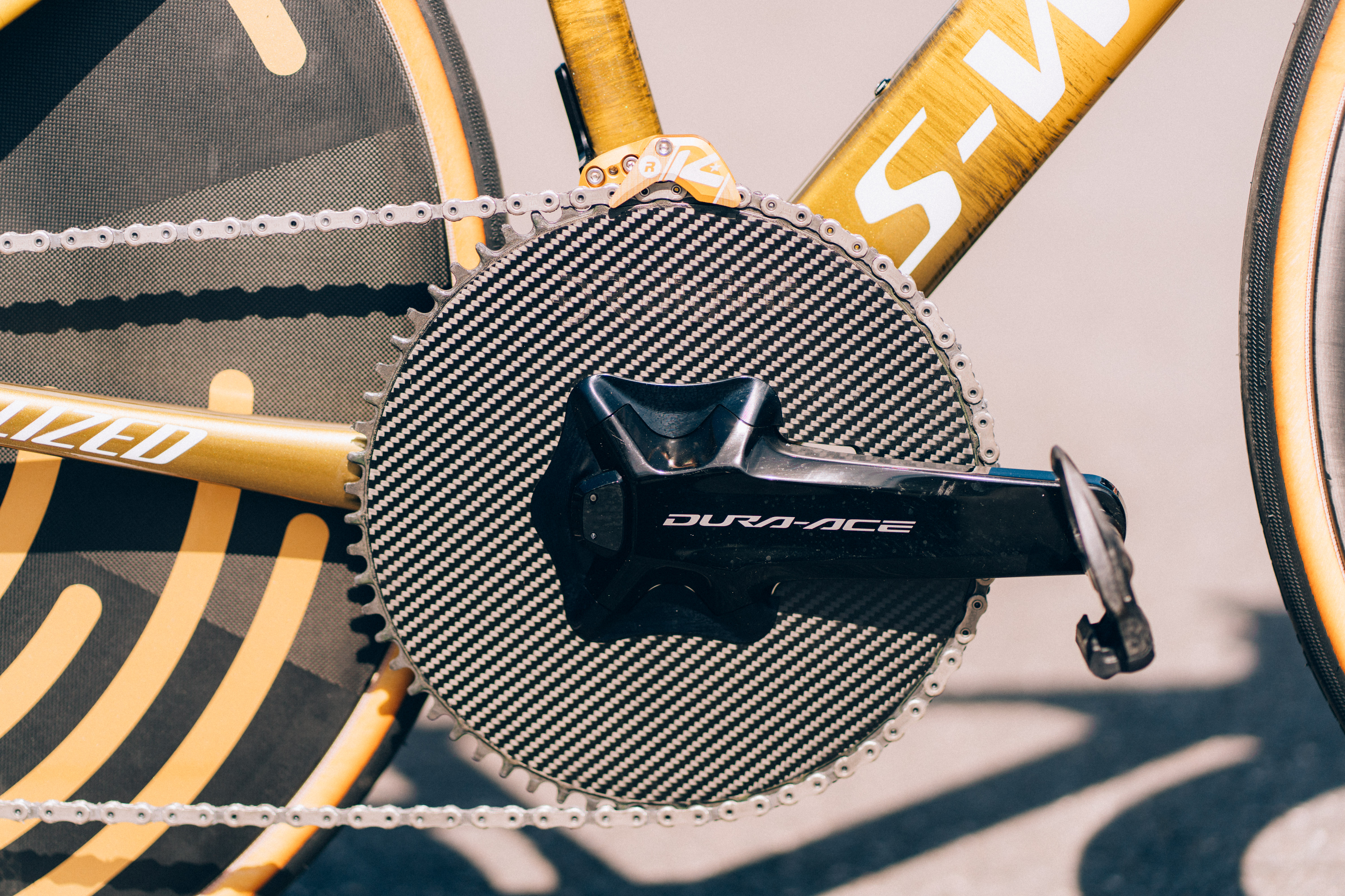 Remco Evenepoel's time trial bike
