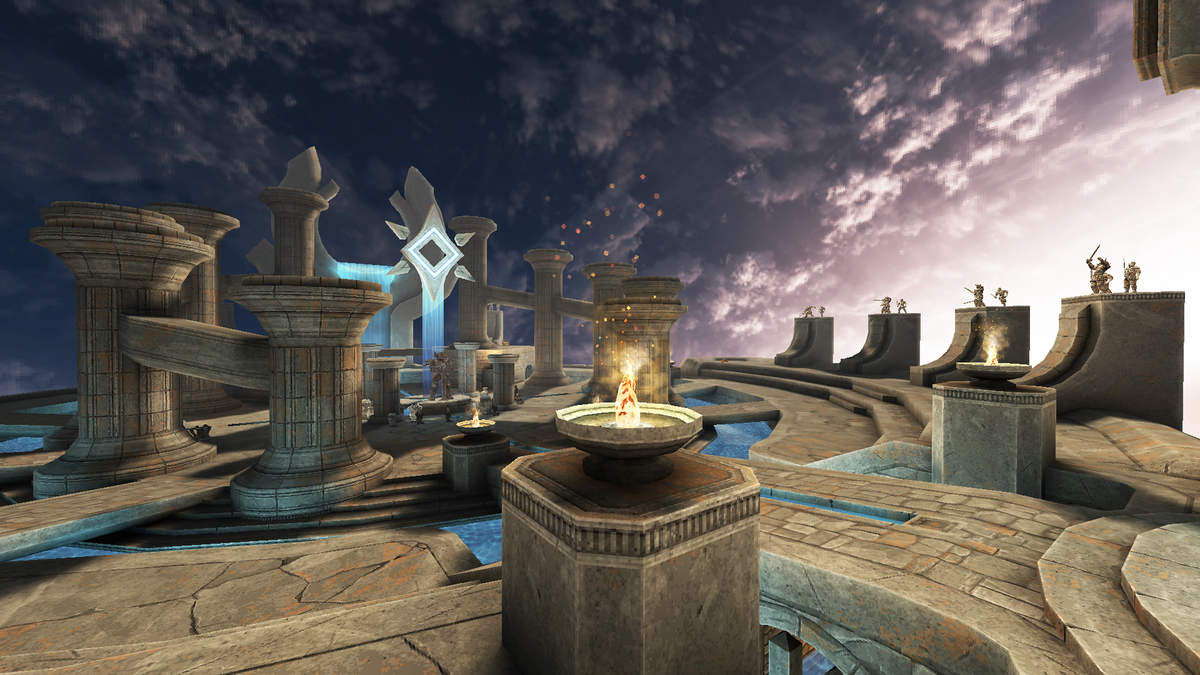 A level from the Arcane Dimensions mod