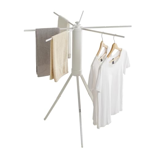 Joom Clothes Drying Rack Portable Foldable - Drying Rack Clothing Space Saving,collapsible Drying Rack for Laundry,travel,indoor,outdoor. Folding Clothing Rack Home and Travel (small Silver)
