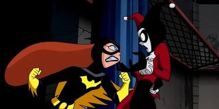 Batgirl goes toe-to-toe with Harley Quinn in Batman Beyond: Return of the Joker