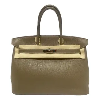 Birkin 35 Leather Handbag