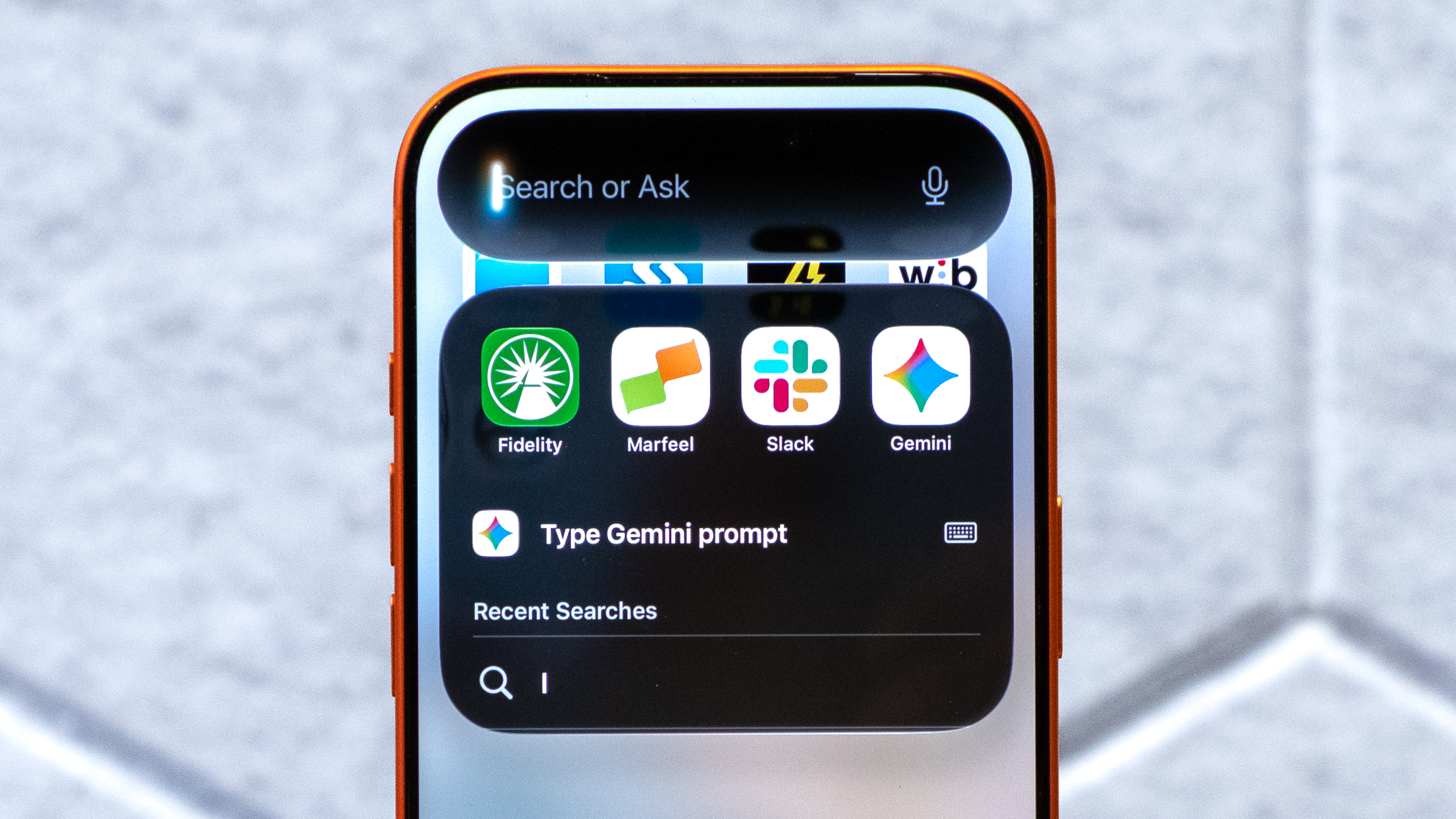 iOS 27 Siri AI running on iPhone 17 Pro.