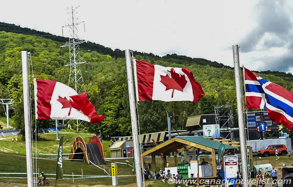 Flags for top 3