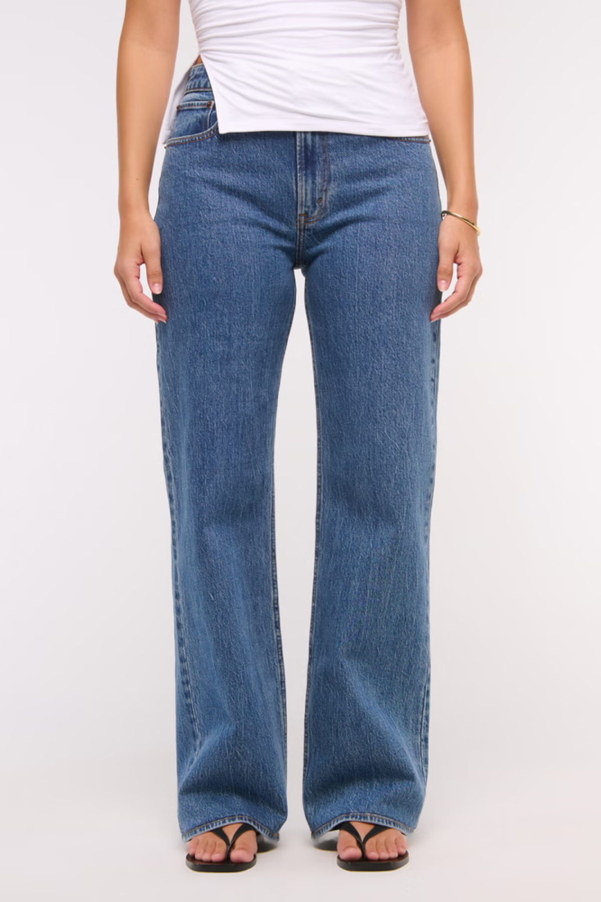 Abercrombie, Curve Love High Rise 90s Relaxed Jean