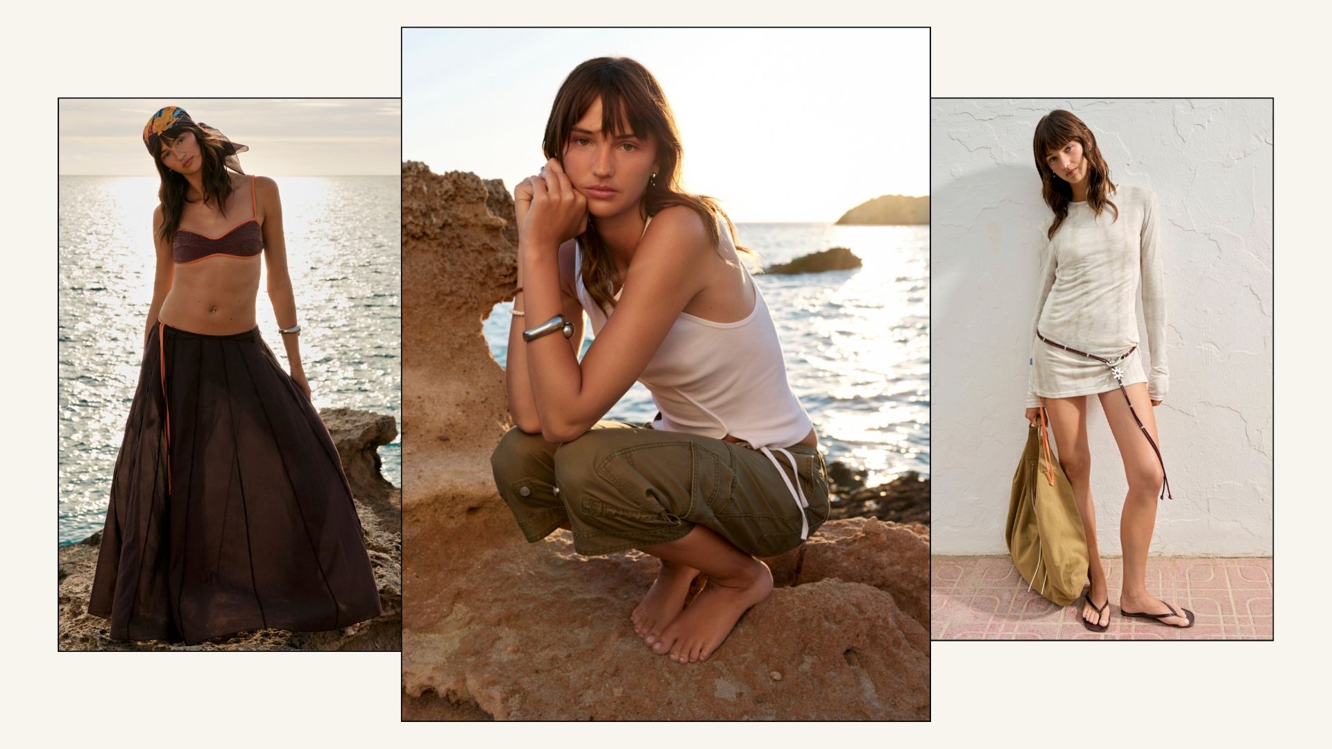 Mia Regan wears items from her Mia Regan X H&amp;M capsule collection.