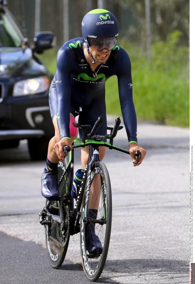 Giovanni Visconti on the comeback trial after breaking his leg in January