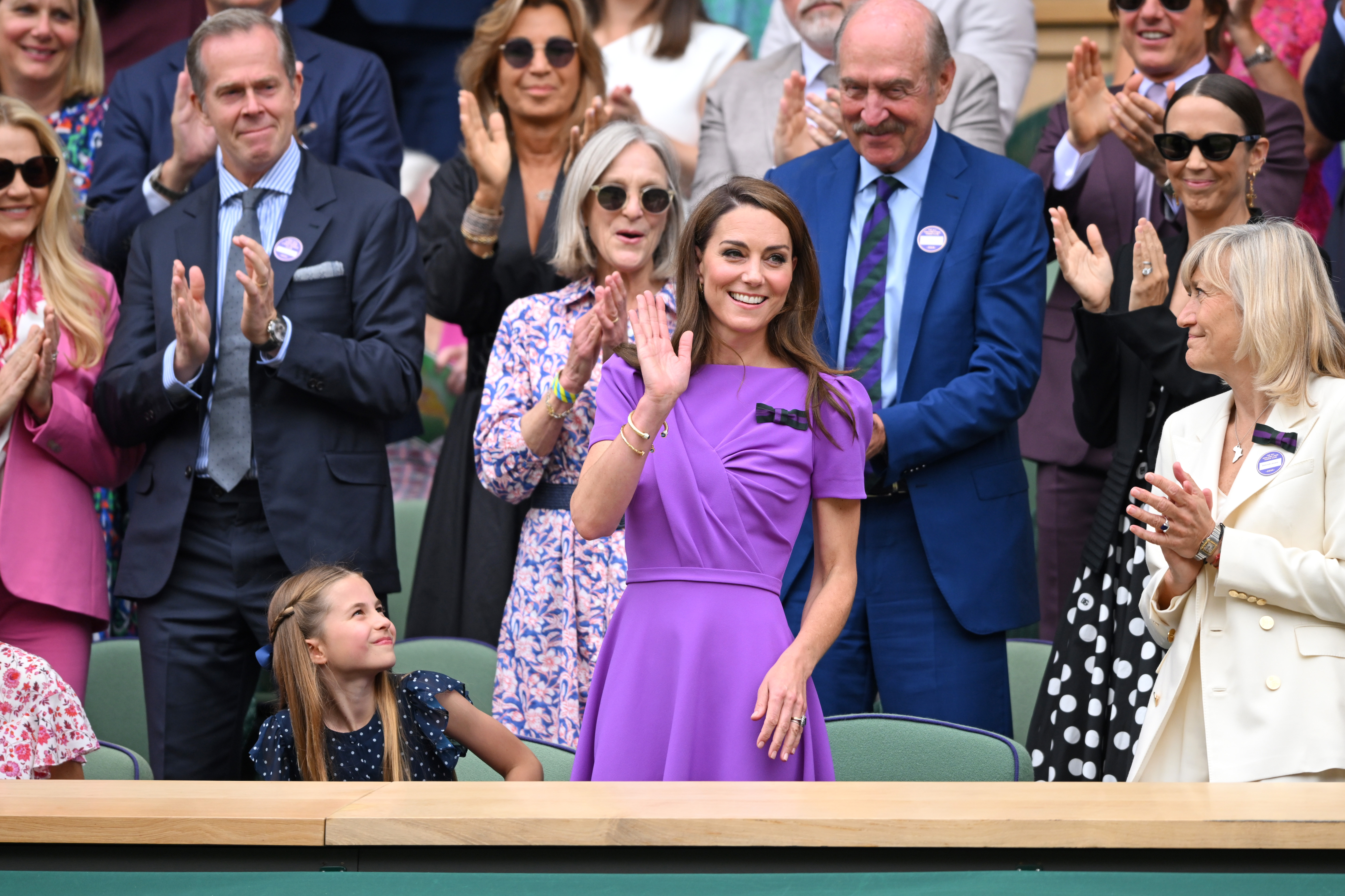 royals - kate and charlotte